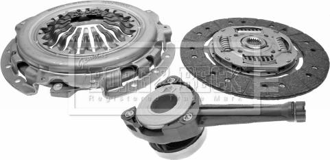 Borg & Beck HKT1147 - Clutch Kit autospares.lv