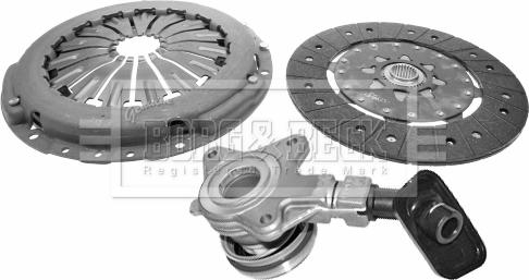 Borg & Beck HKT1107 - Clutch Kit autospares.lv