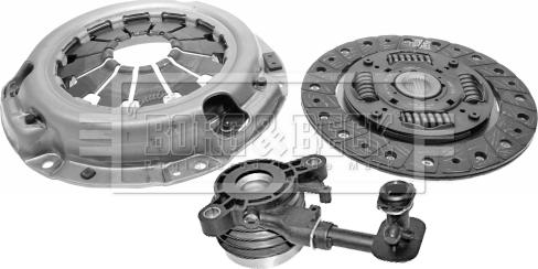 Borg & Beck HKT1123 - Clutch Kit autospares.lv