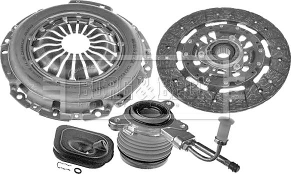 Borg & Beck HKT1173 - Clutch Kit autospares.lv