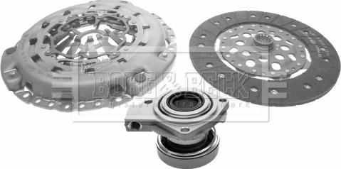 Borg & Beck HKT1349 - Clutch Kit autospares.lv