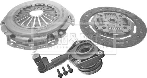 Borg & Beck HKT1369 - Clutch Kit autospares.lv