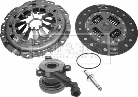 Borg & Beck HKT1361 - Clutch Kit autospares.lv