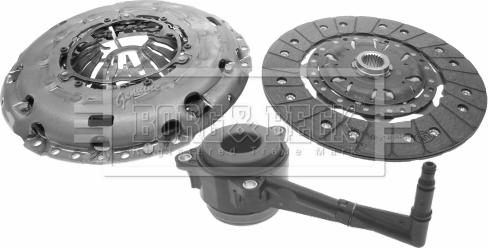 Borg & Beck HKT1362 - Clutch Kit autospares.lv