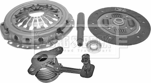 Borg & Beck HKT1373 - Clutch Kit autospares.lv