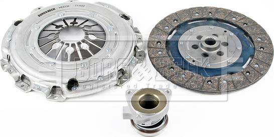 Borg & Beck HKT1264 - Clutch Kit autospares.lv