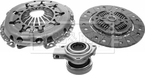 Borg & Beck HKT1203 - Clutch Kit autospares.lv