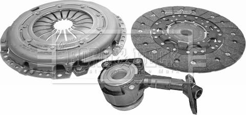 Borg & Beck HKT1222 - Clutch Kit autospares.lv