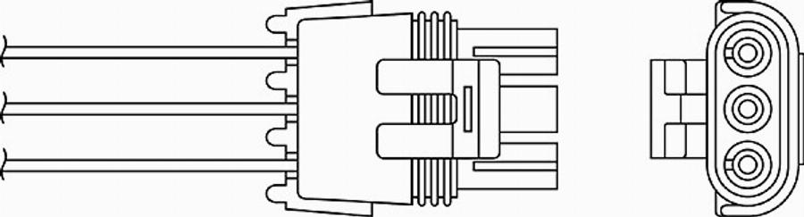 BorgWarner (BERU) 0 824 010 098 - Lambda Sensor autospares.lv