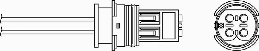 BorgWarner (BERU) 0 824 010 120 - Lambda Sensor autospares.lv