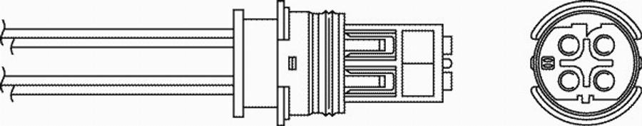 BorgWarner (BERU) 0 824 010 328 - Lambda Sensor autospares.lv