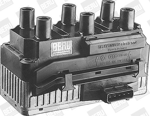BorgWarner (BERU) ZS007 - Ignition Coil autospares.lv