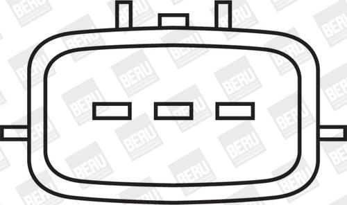 BorgWarner (BERU) ZSE020 - Ignition Coil autospares.lv