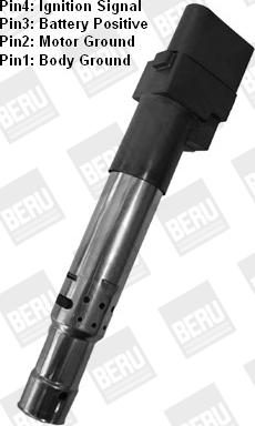 BorgWarner (BERU) ZSE044 - Ignition Coil autospares.lv