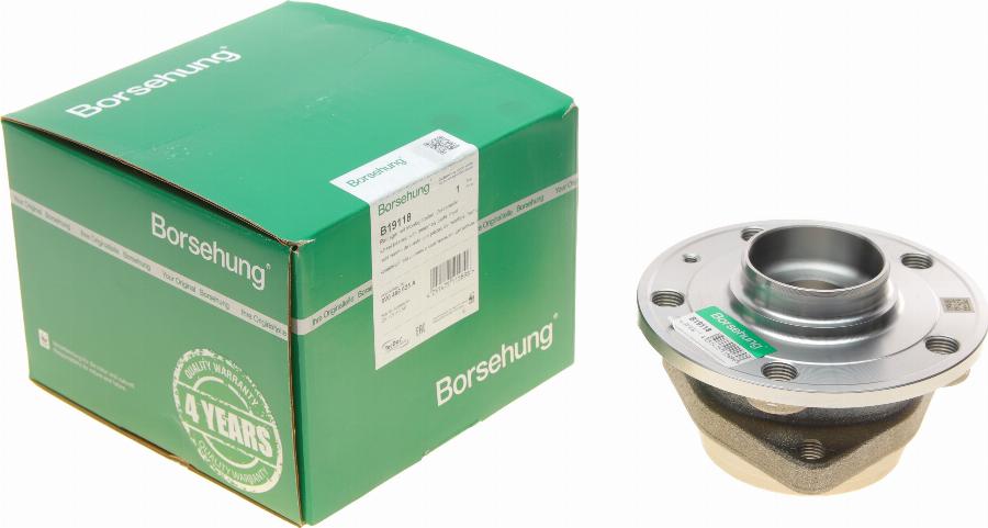 Borsehung B19118 - Wheel hub, bearing Kit autospares.lv