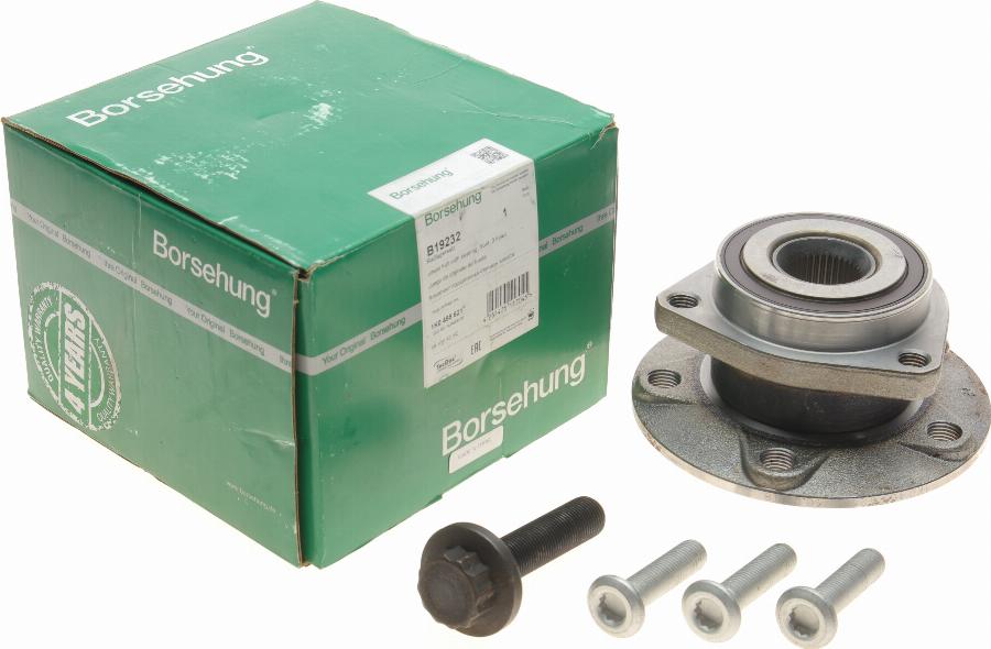 Borsehung B19232 - Wheel hub, bearing Kit autospares.lv