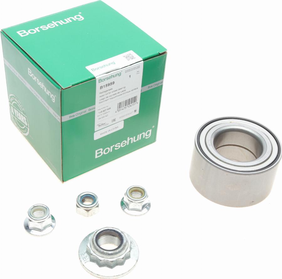 Borsehung B15959 - Wheel hub, bearing Kit autospares.lv