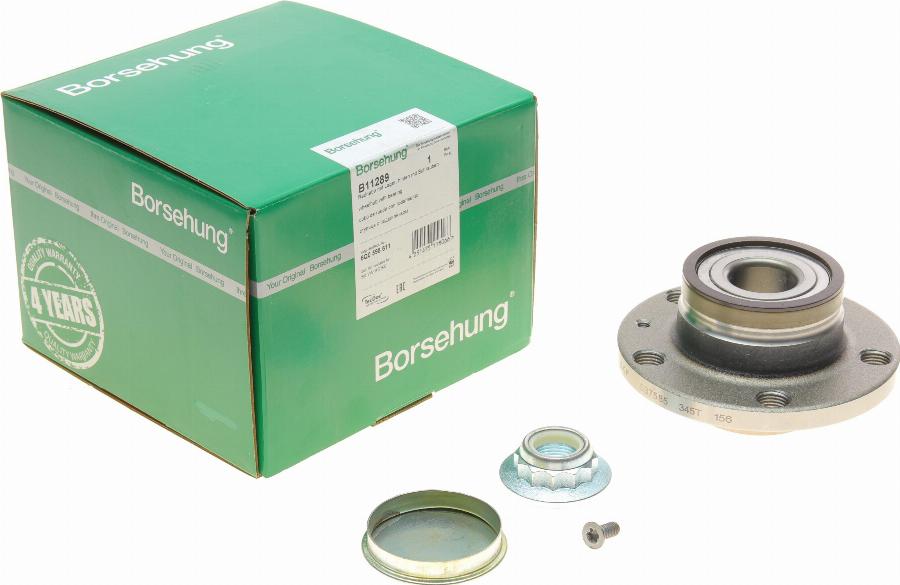 Borsehung B11289 - Wheel hub, bearing Kit autospares.lv