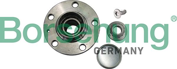 Borsehung B11289 - Wheel hub, bearing Kit autospares.lv