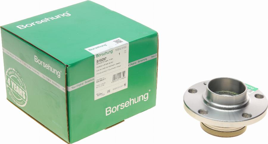 Borsehung B18297 - Wheel hub, bearing Kit autospares.lv