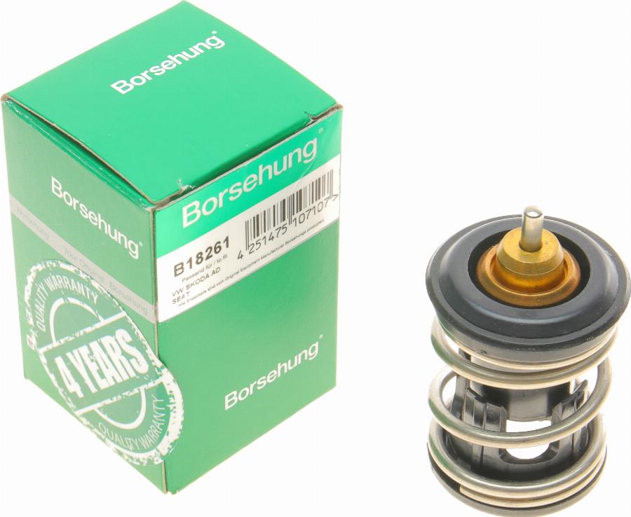 Borsehung B18261 - Coolant thermostat / housing autospares.lv