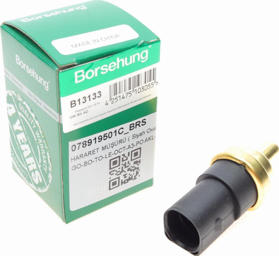 Borsehung B13133 - Sensor, coolant temperature autospares.lv