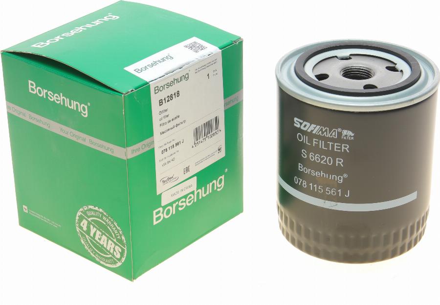 Borsehung B12818 - Oil Filter autospares.lv