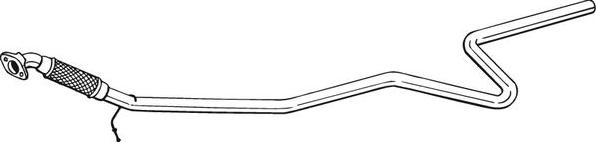 Bosal 950-087 - Exhaust Pipe autospares.lv