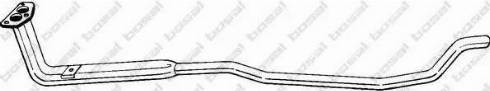 Bosal 925-909 - Exhaust Pipe autospares.lv