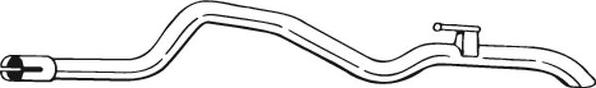 Bosal 850-095 - Exhaust Pipe autospares.lv