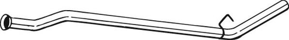 Bosal 850-027 - Exhaust Pipe autospares.lv