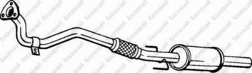 Bosal 090-130 - Catalytic Converter autospares.lv