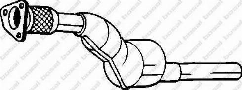 Bosal 090-708 - Catalytic Converter autospares.lv