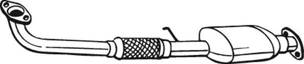 Bosal 098-748 - Catalytic Converter autospares.lv