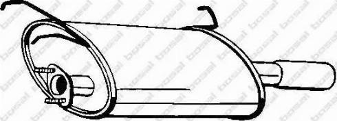 Bosal 142-699 - End Silencer autospares.lv
