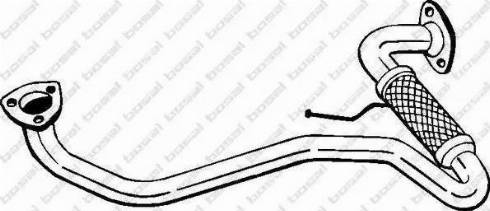 Bosal 823-879 - Exhaust Pipe autospares.lv