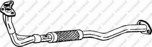 Bosal 833-003 - Exhaust Pipe autospares.lv