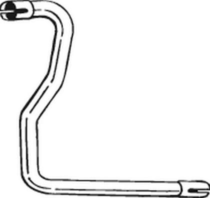 Bosal 363-627 - Exhaust Pipe autospares.lv