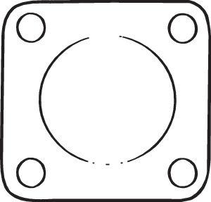 Bosal 256-931 - Gasket, exhaust pipe autospares.lv