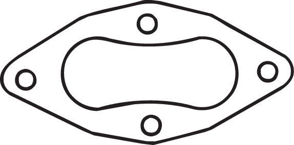 Bosal 256-084 - Gasket, exhaust pipe autospares.lv