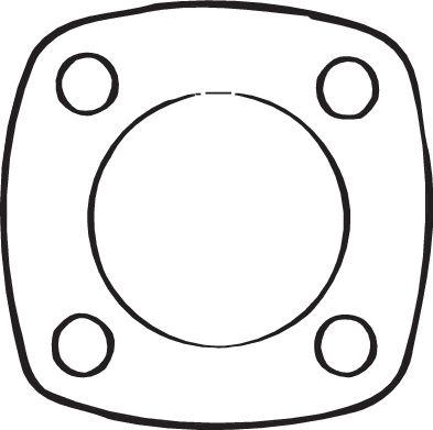 Bosal 256-736 - Gasket, exhaust pipe autospares.lv