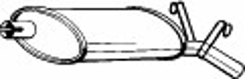 Bosal 200-055 - End Silencer autospares.lv