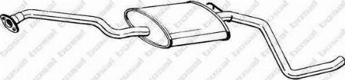 Bosal 285-985 - Middle Silencer autospares.lv