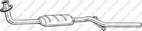 Bosal 283-255 - Front Silencer autospares.lv