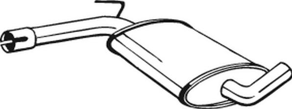 Bosal 233-481 - Middle Silencer autospares.lv