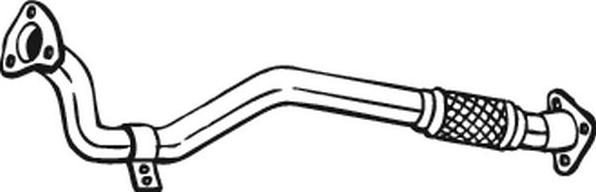 Bosal 741-041 - Exhaust Pipe autospares.lv