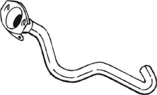 Bosal 753-737 - Exhaust Pipe autospares.lv