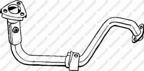 Bosal 785-243 - Exhaust Pipe autospares.lv