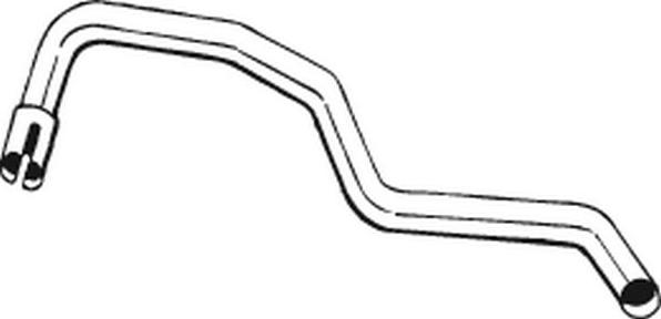 Bosal 787-047 - Exhaust Pipe autospares.lv