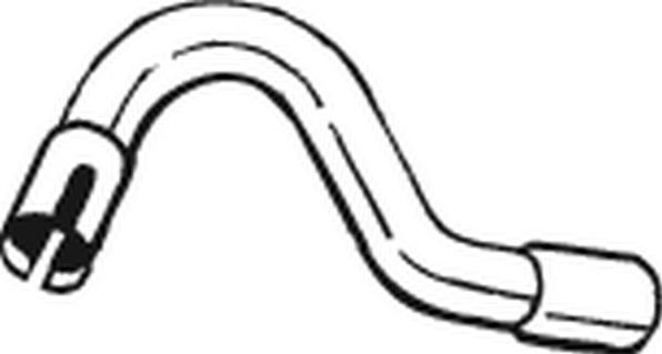 Bosal 738-025 - Exhaust Pipe autospares.lv